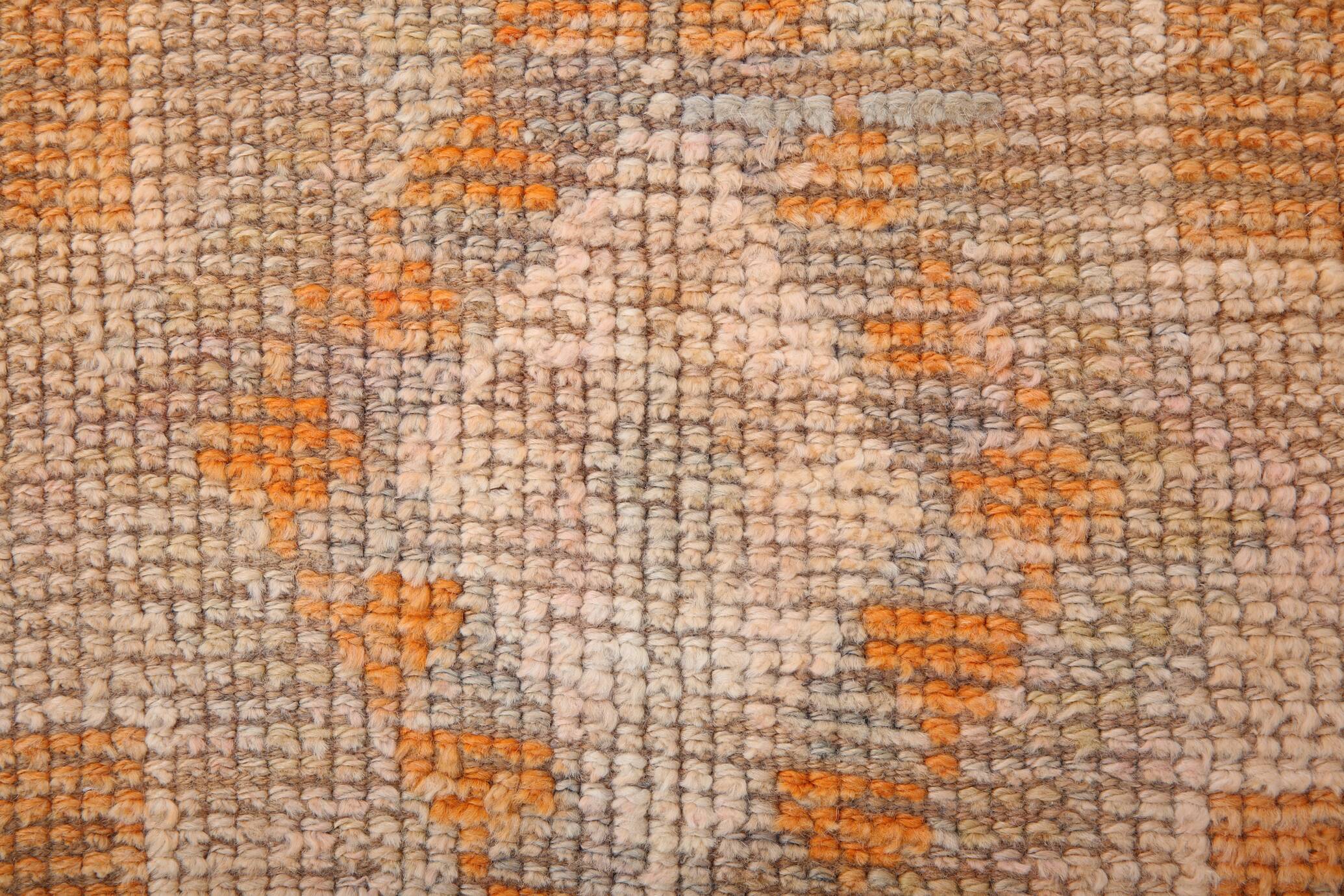 2x12 Long Narrow Orange Vintage Runner Rug, 75x378Cm SK 18494 FREE SHIPPING