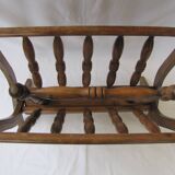 vintage wooden magazine rack n°2