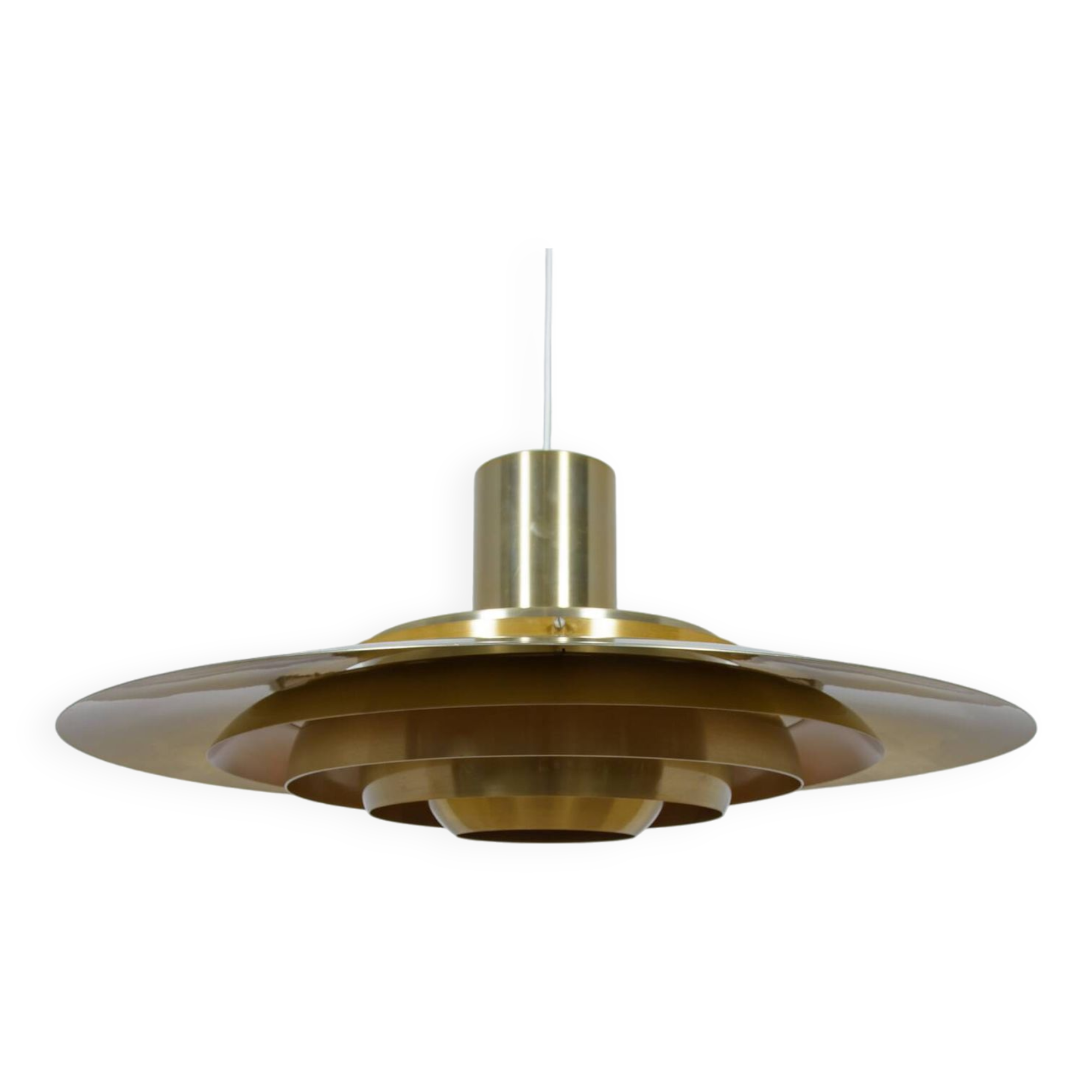 Mid-Century  Large Ceiling Lamp Model P700 by Preben Fabricius & Jørgen Kastholm for Nordisk Solar,