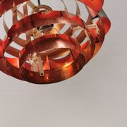 Hanging lamp from 1980s Denmark, by Werner Schou for his own company