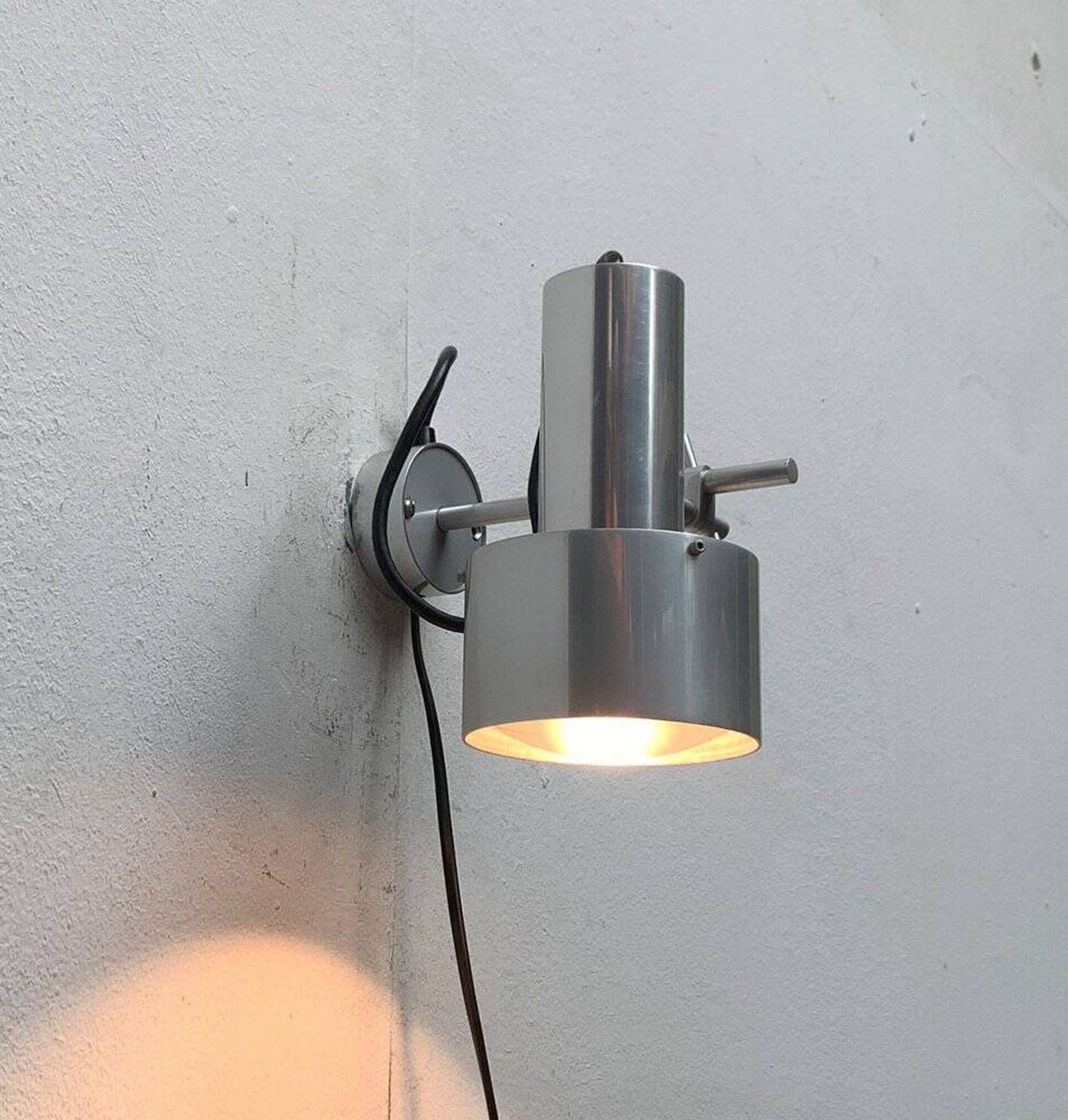 Mid-century FA2 wall sconces by Peter Nelson for Architectural Lighting Company, England, set of 2.