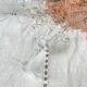 6 white wine glasses Cristal D'Arques model Versailles