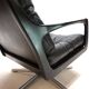 Fauteuil en cuir Eugen Schmidt pour Soloform, 1960