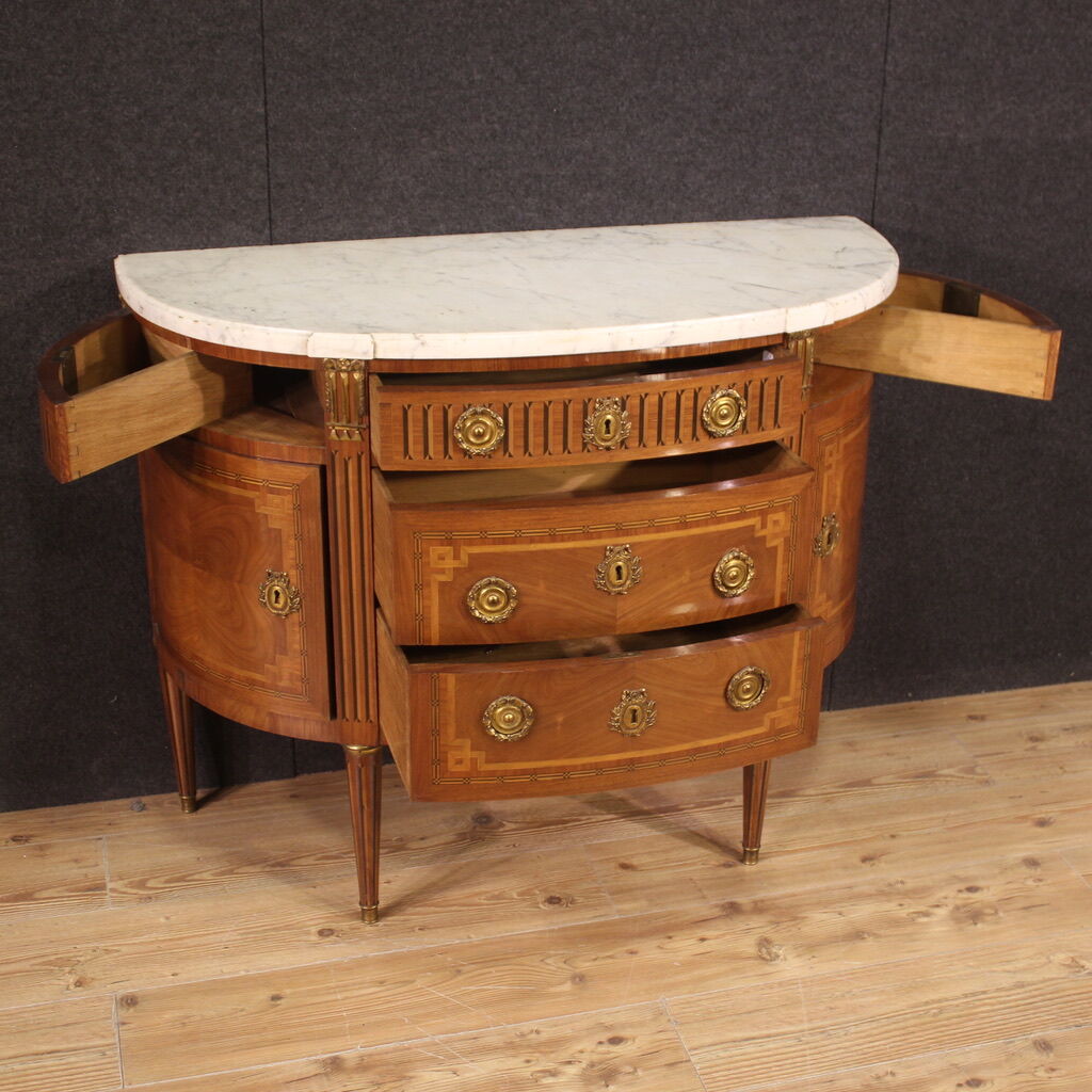 Napoleon III half-moon commode