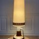 XL floor lamp by Hustadt Leuchten, studio ceramic, 1970s, mid-century, vintage, brutalist, fat lava
