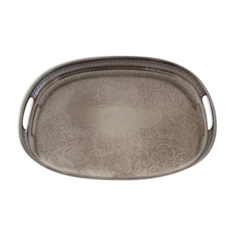 English jumper top in silver metal