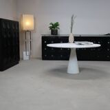 Angelo Mangiarotti ‘M1’ Dining Table in Solid Carrara Marble