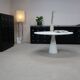 Angelo Mangiarotti ‘M1’ Dining Table in Solid Carrara Marble