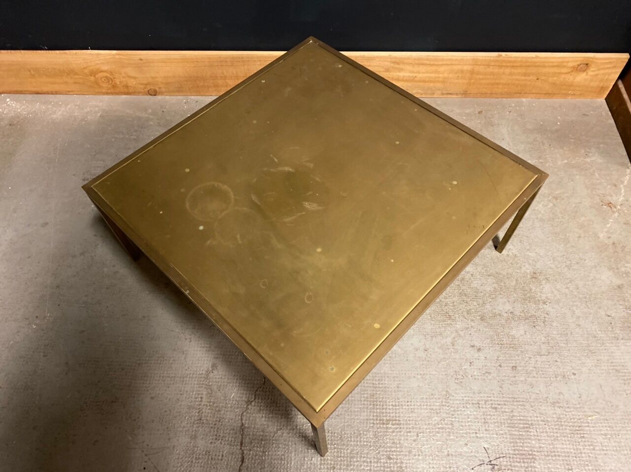 Brass coffee table 1950