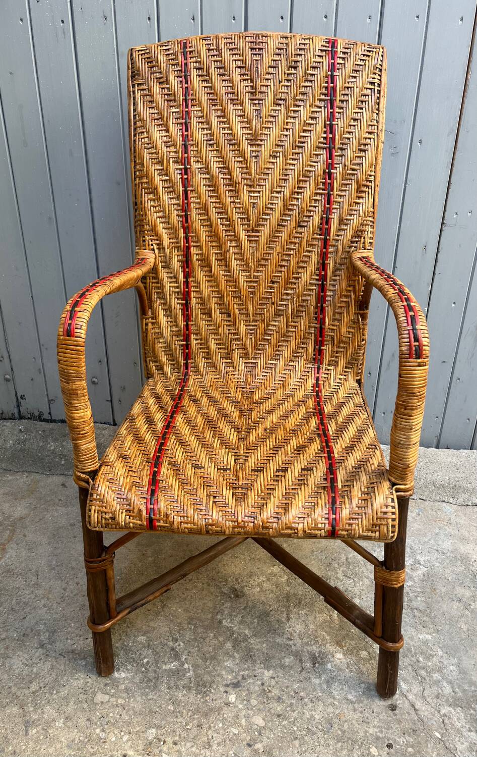 Fauteuil en rotin