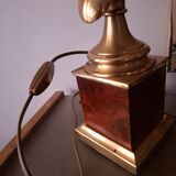 1980s horse head table lamp