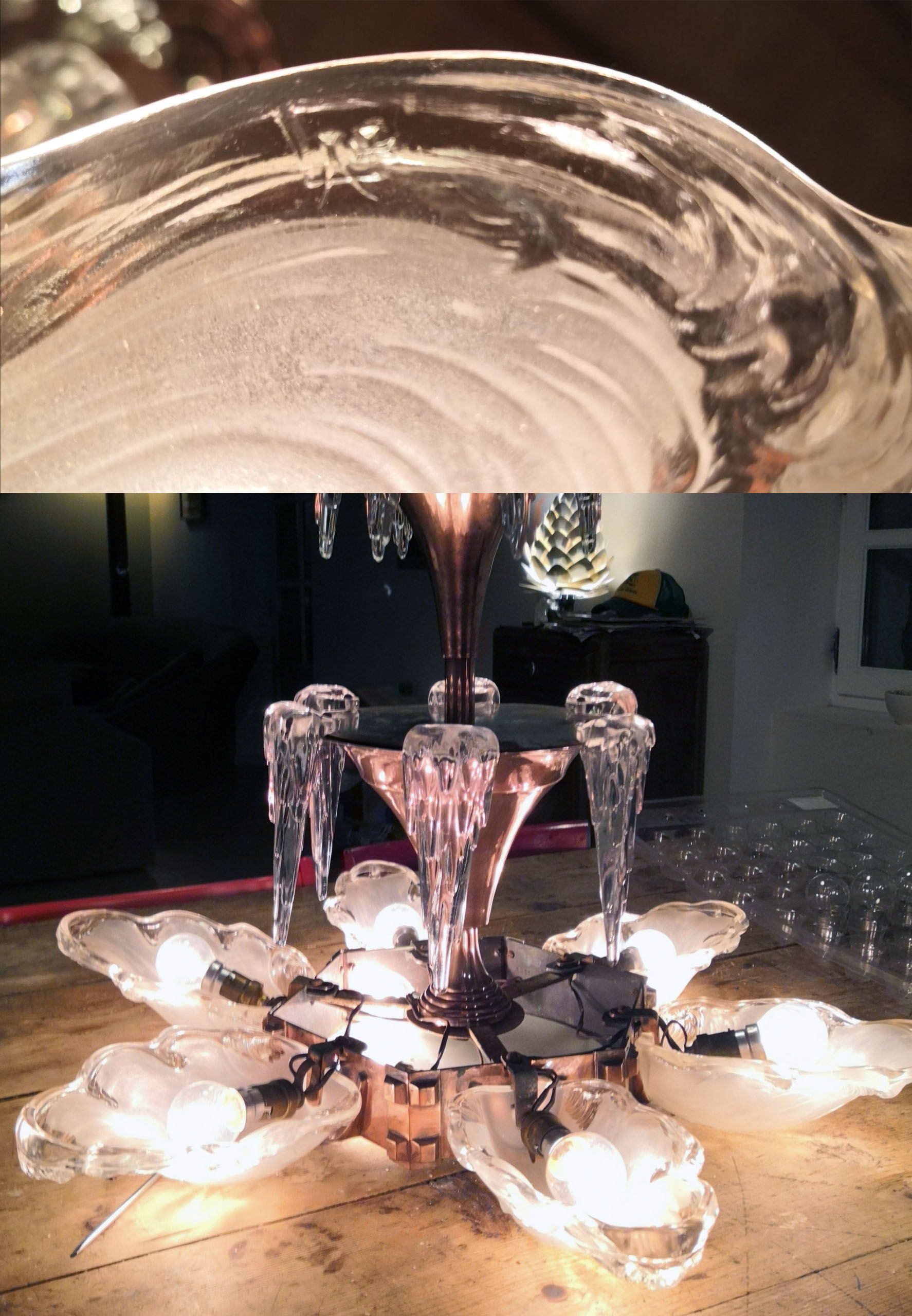 Ezan chandelier by Boris Lacroix