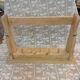 Antique solid wood wall shelf
