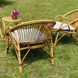 Restored garden furniture