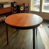 Teak dining table with extensions (4 to 6 people) by LB -