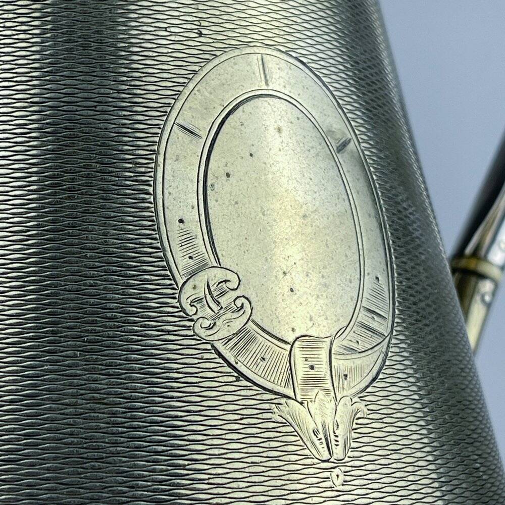 Silver-plated coffee pot by Benetfink & Co.