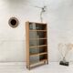 Vintage bookcase in solid oak.
