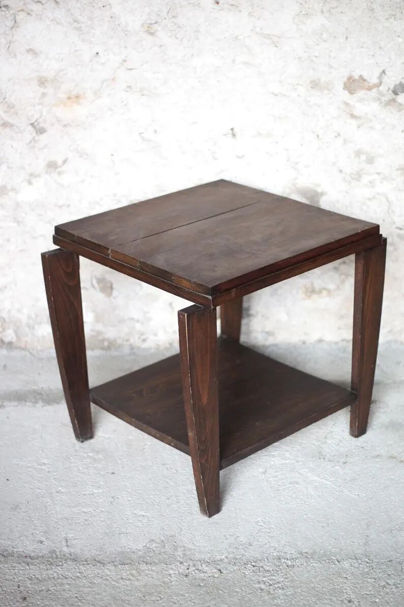 Table basse, d'appoint Art déco en bois