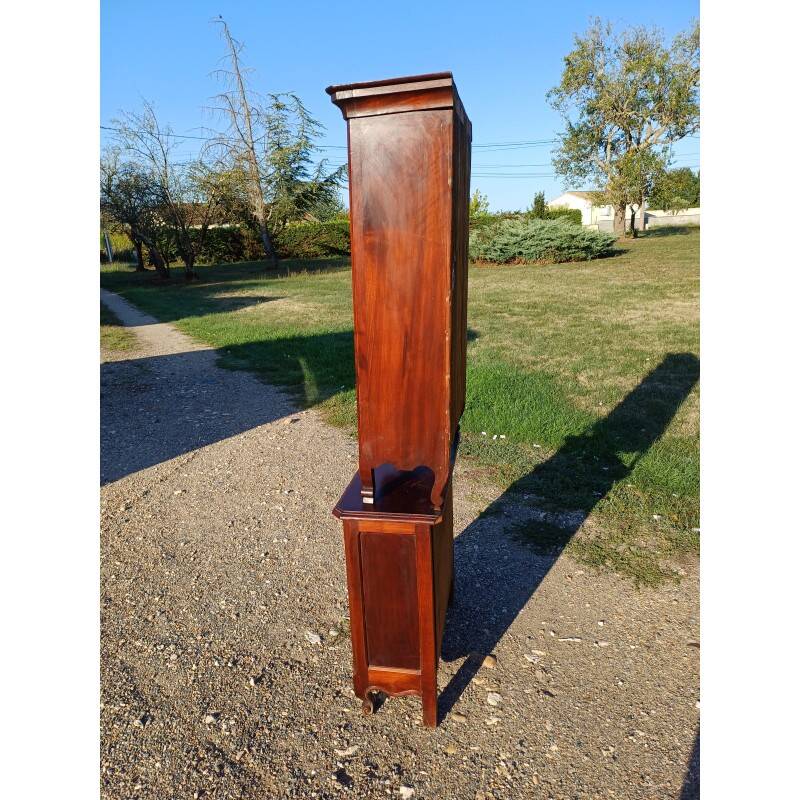 19th century mahogany display cabinet
