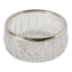 Small crystal and silver-plated bowl, 1950.