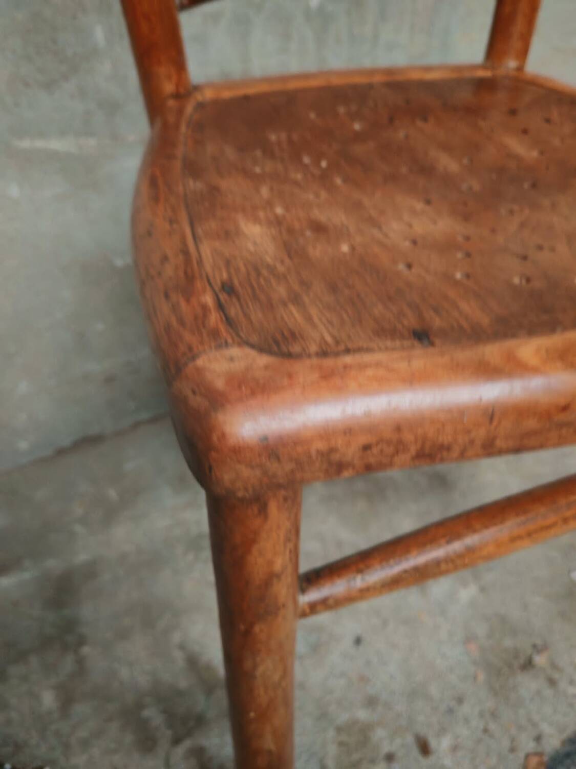 Pair of Baumann bistro chairs