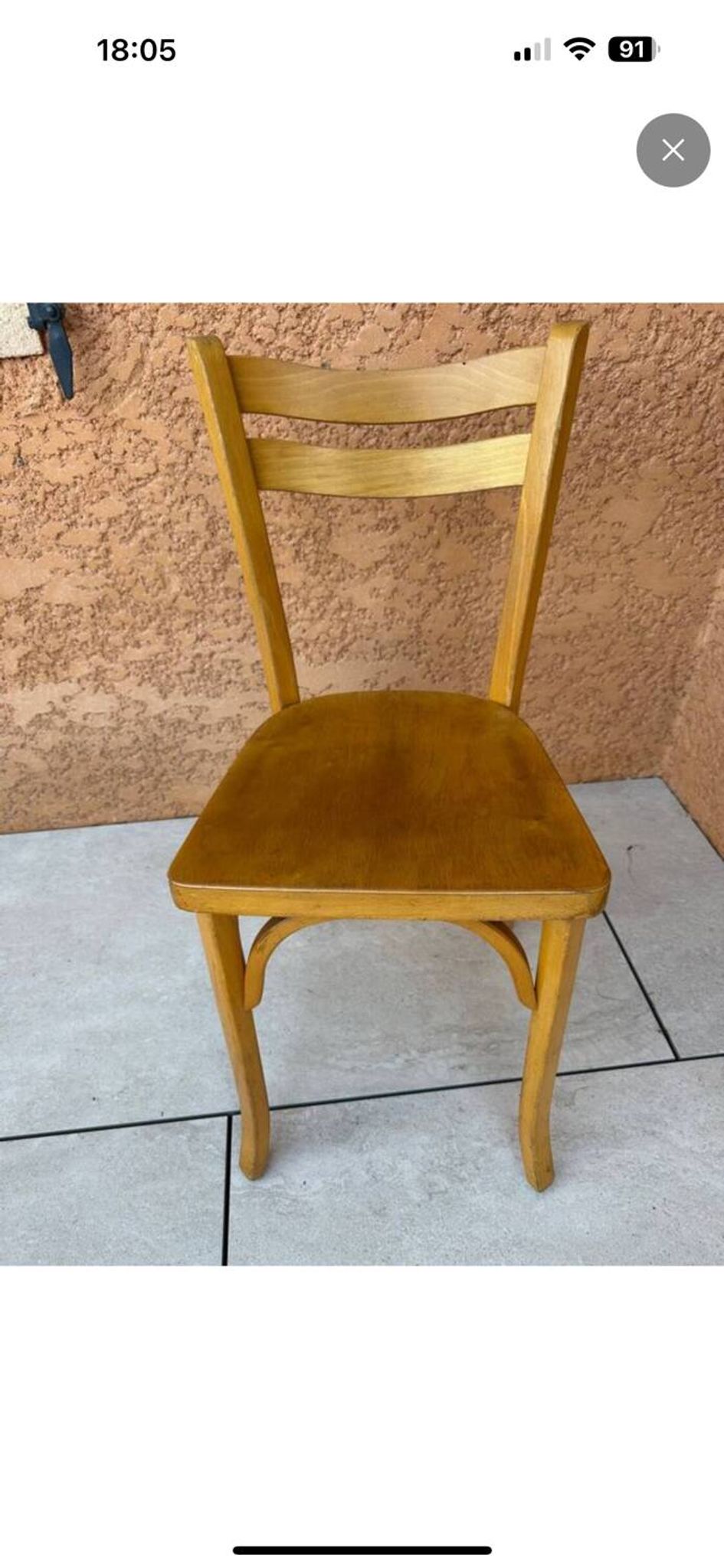 Suite de 12 chaises de Bistrot N 19 Baumann 1960