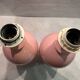 Pair of pink lamp feet