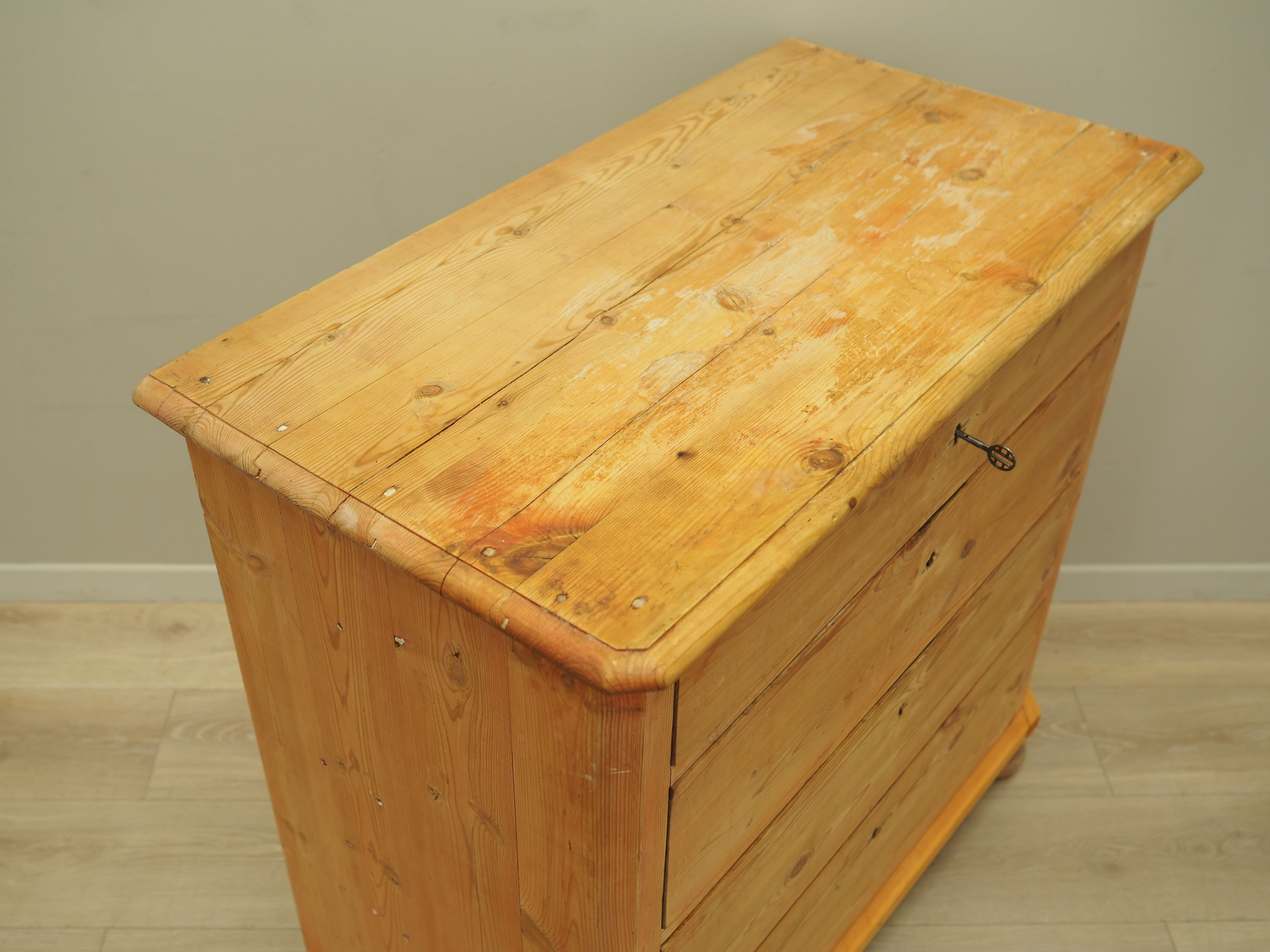 Pine chest of drawers, Danish design, 1950s, production: Denmark