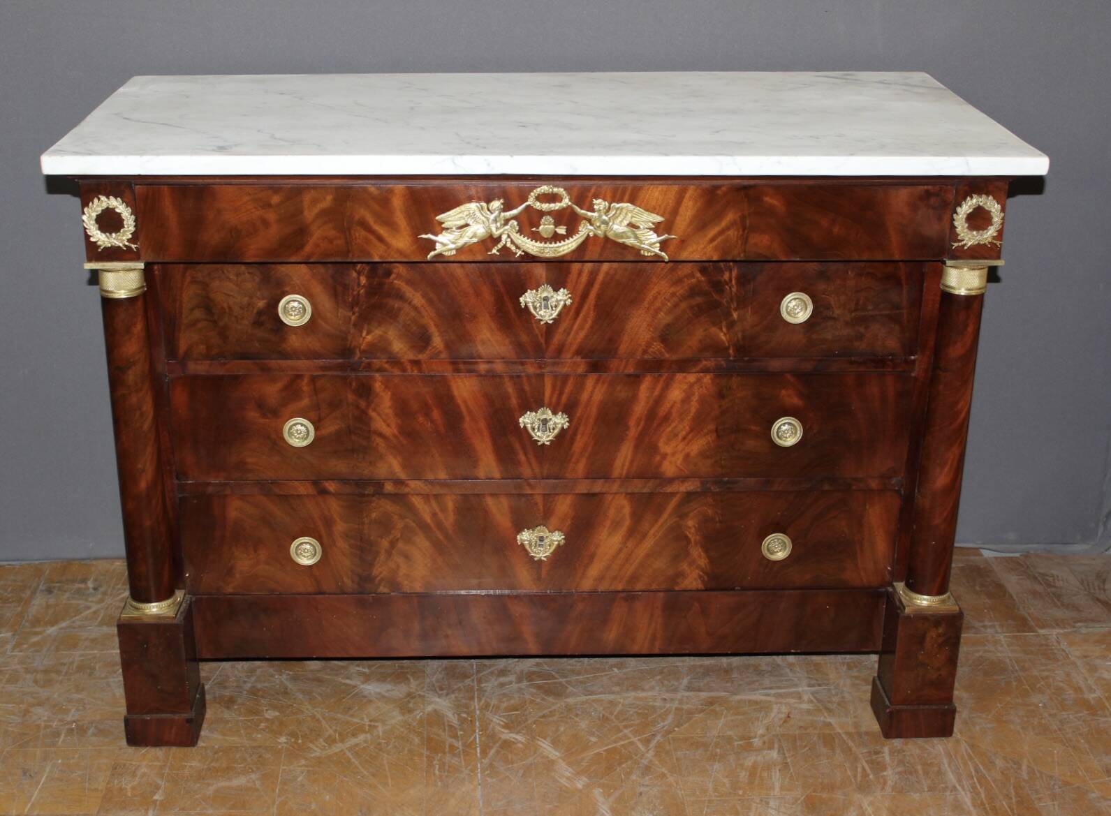 Commode Empire en acajou début XIX