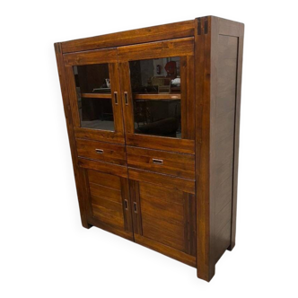 vintage wooden display cabinet / drinks cabinet