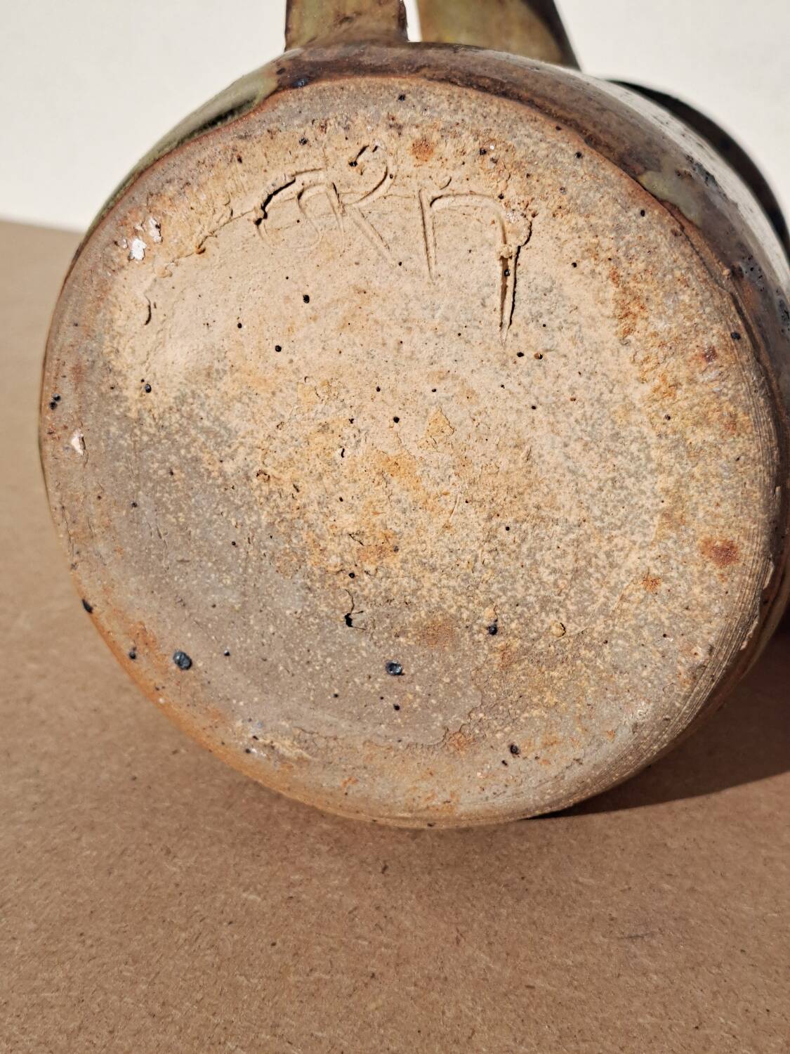 Puisaye sandstone pitcher by Guy Roland Marcy 1960