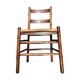 2 x Art Deco rush chair / Amsterdamse school / Jac Levee / mid century
