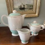 coffee pot, sugar bowl and milk jug KG Luneville Regency model