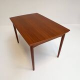 Solid wood extendable Danish table, 1970s