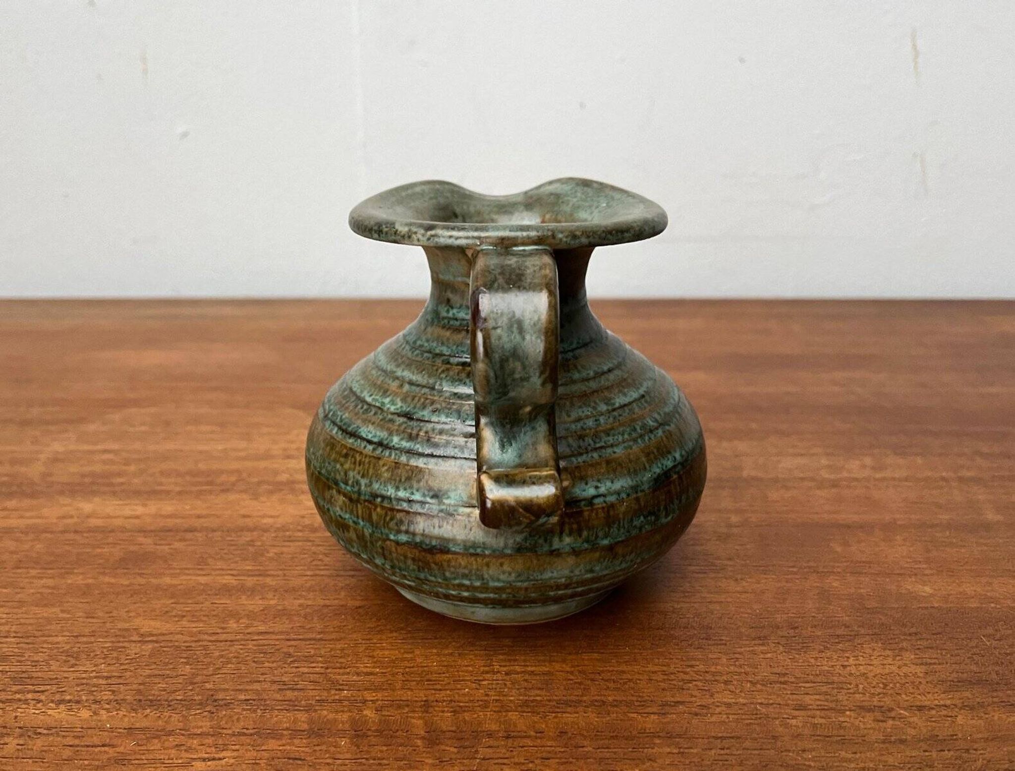 Mid-century pottery vase from the 1960s.