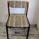 4 vintage Scandinavian style chairs