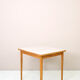 Extendable formica table