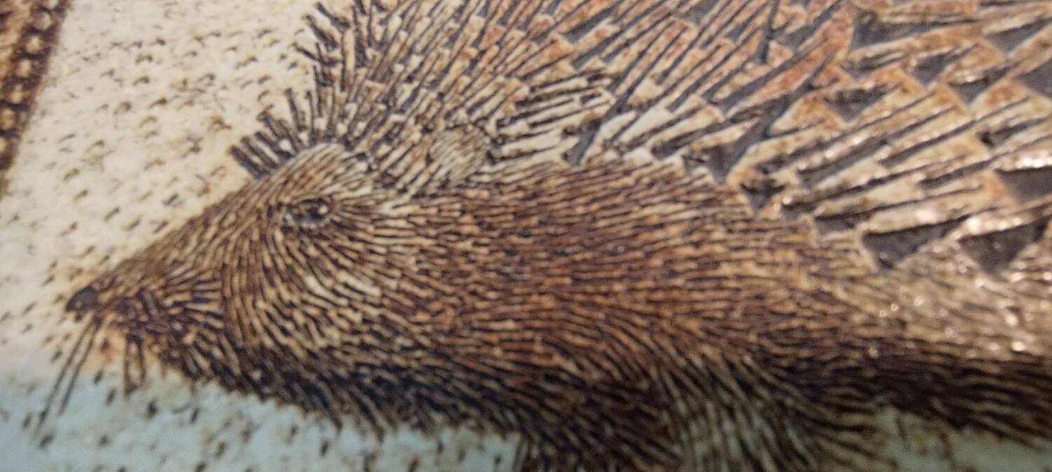 Jacqueline Hubin/Capron Vallauris trivet