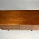 Vintage teak sideboard chest of drawers 60s mid-century design