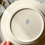 10 Mismatched Porcelain Plates ~ White Gold Porcelain Plates ~ LIMOGES Plates ~ Dishes