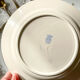 10 Assiettes porcelaine dépareillées ~ Assiettes porcelaine blanche doré ~ Assiettes LIMOGES ~ Vaiss