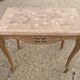 Small oak side table