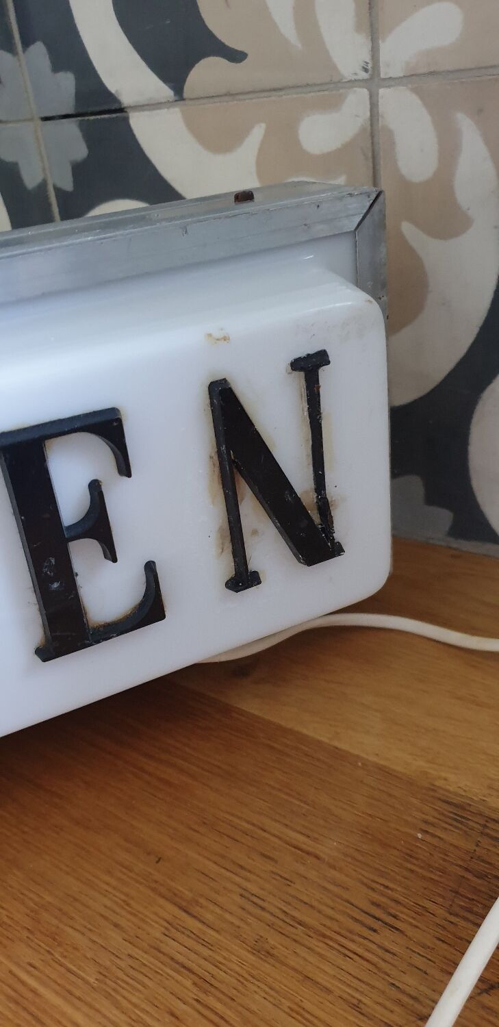 Illuminated panel guardian lodge