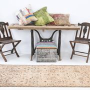 3x10 Nuances De Beige Tapis Terrestre Persan, 81x295Cm