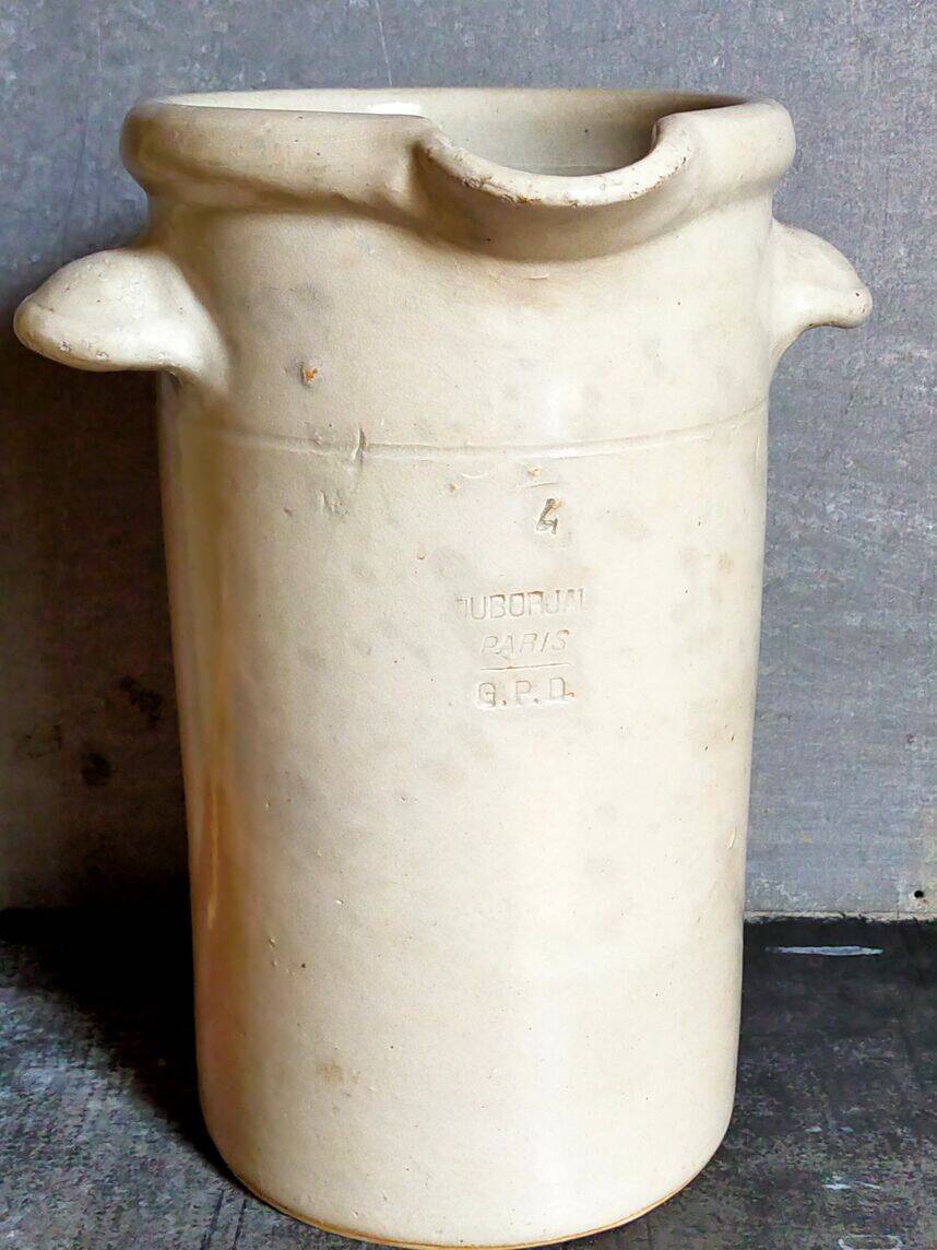 19th century stoneware vase 29 cm