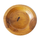 Brutalist solid wood dish