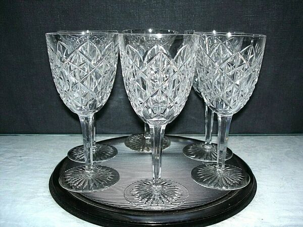 Baccarat juigne 6 verres a vin cristal - 14,5 cm