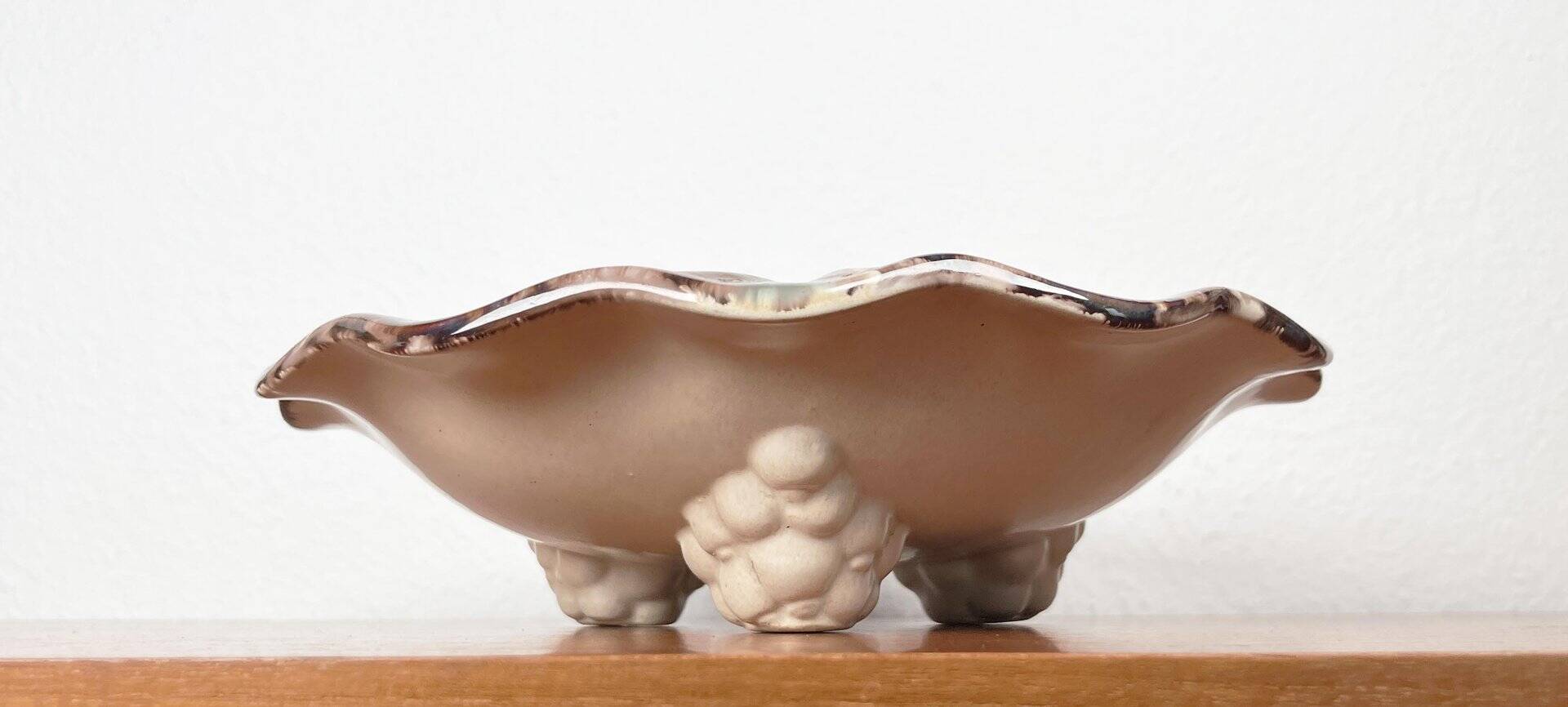 Art Deco ceramic bowl from Jasba.