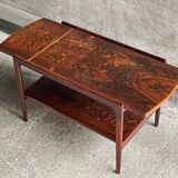 Table basse scandinave en palissandre, 1960s
