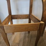 Pair of Art Deco Walnut Bridge Armchairs